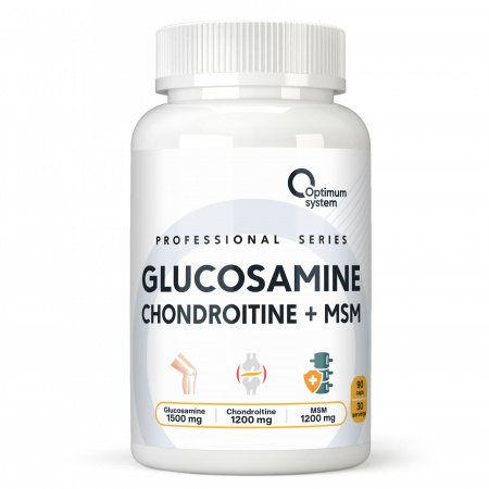 Glucosamine Chondroitin + MSM 90 таблеток